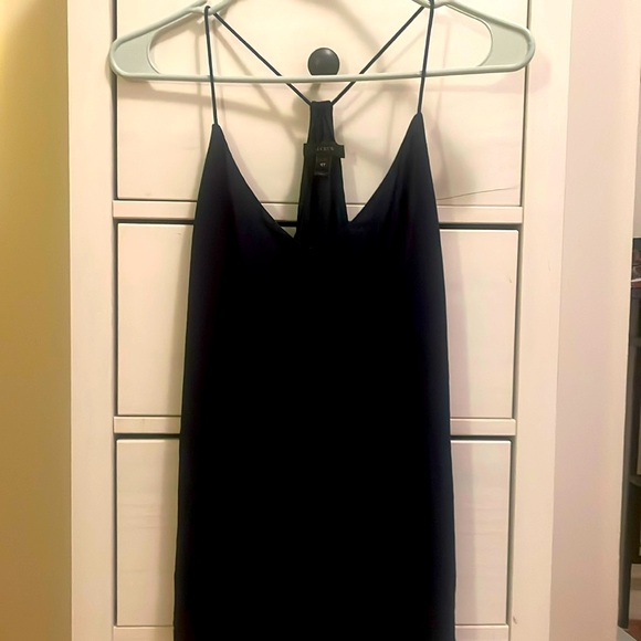 J. Crew Navy Blue Silk Camisole - Size 6T - Picture 1 of 5